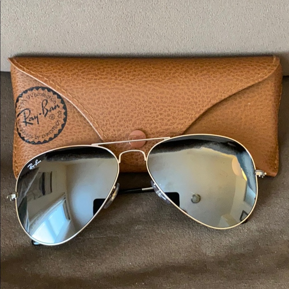Ray ban 3025 large mirror aviators
